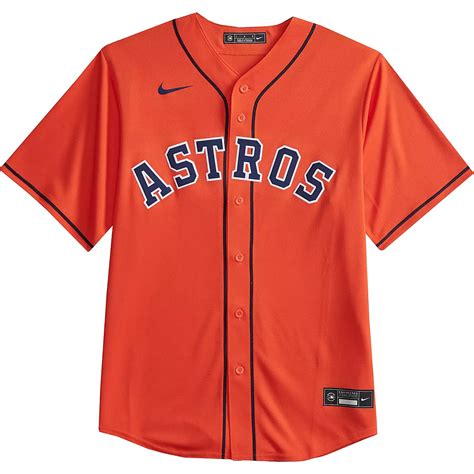 nike men's houston astros blank official replica alt jersey|astros nike hats.